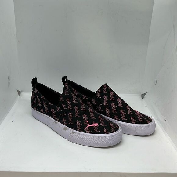 PUMA BARI PINK COMFORT WOMENS SLIP ON SNEAKERS FTL-08-009 - Picture 1 of 9